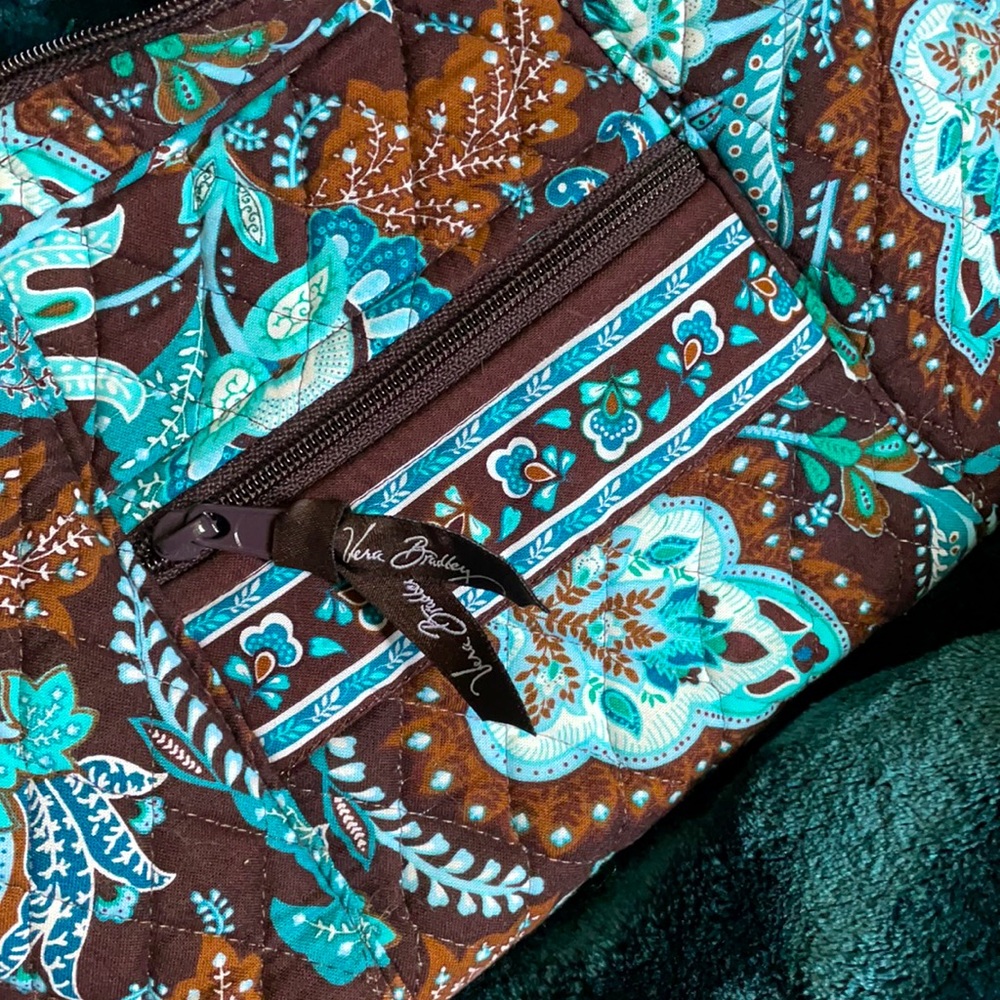 Java Blue Vera Bradley Purse - image 7